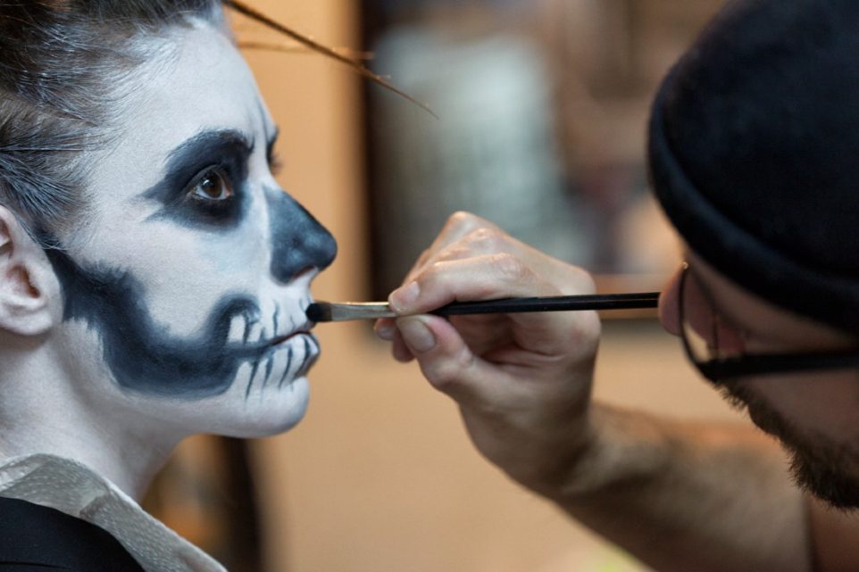 skeleton makeup