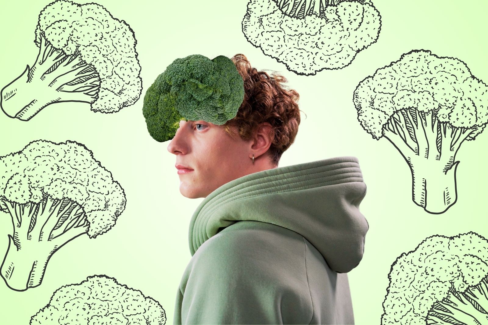 what is broccoli hair?